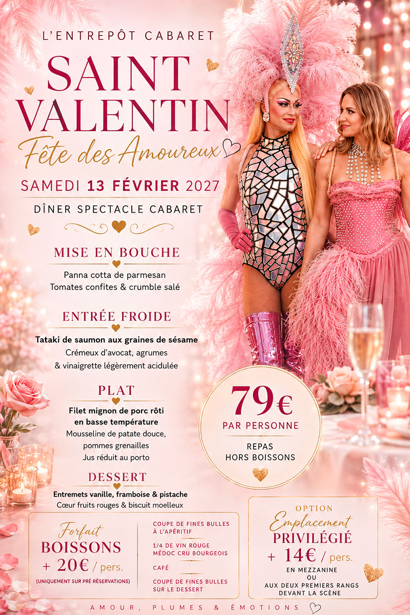 L'entrepot soir�e Saint-Valentin 