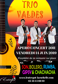 TRIO VALDES, apéro-concert